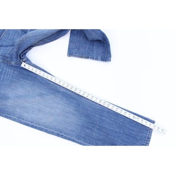 LEVI'S 559 Relaxed Fit Blue Denim Jeans Mens 44x32 (Tag 42x32) - Picture 9 of 12